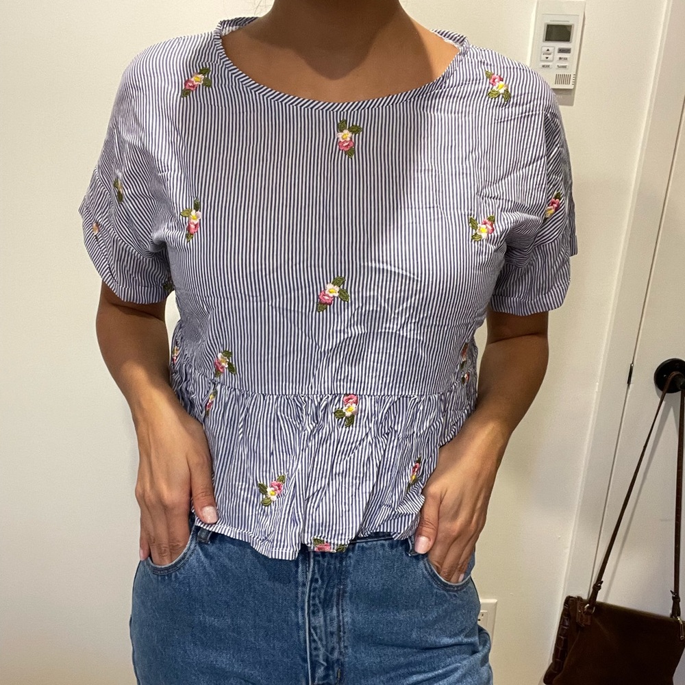 Zara crop top